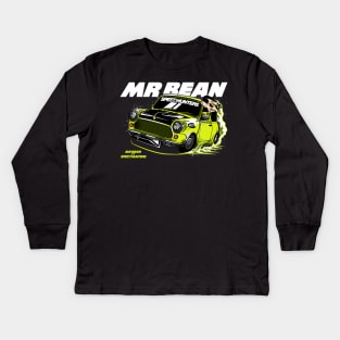 Mr Bean Turbo Kids Long Sleeve T-Shirt